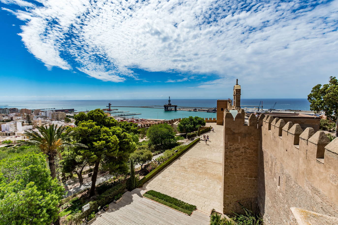 La Alcazaba de Almería (Andalucía)