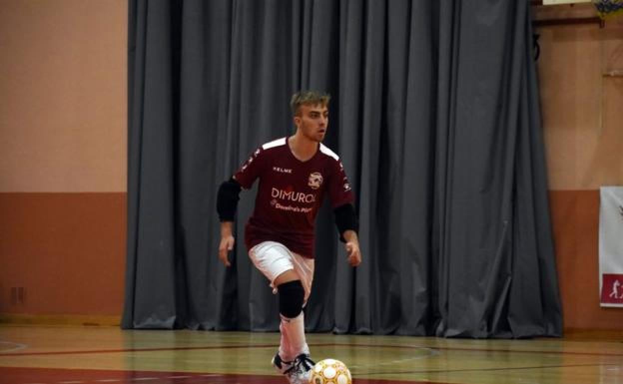 Mateo, durante un encuentro. 