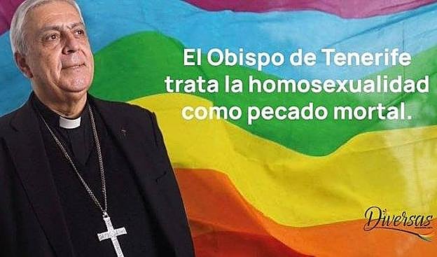 Campaña de recogida de firmas para exigir el cese del obispo de Tenerife por homofobia