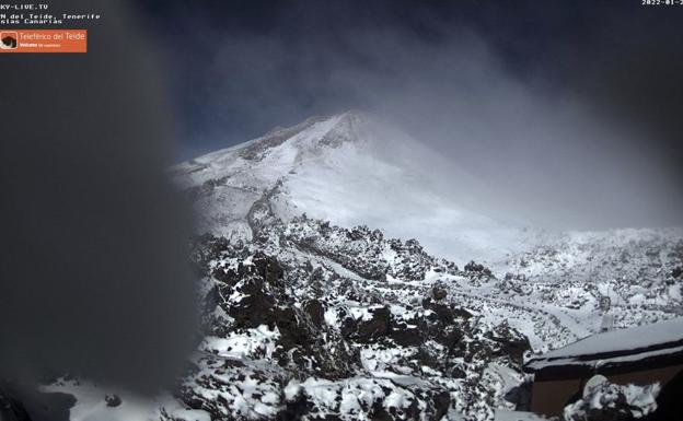 Parque Nacional del Teide, este miércoles.