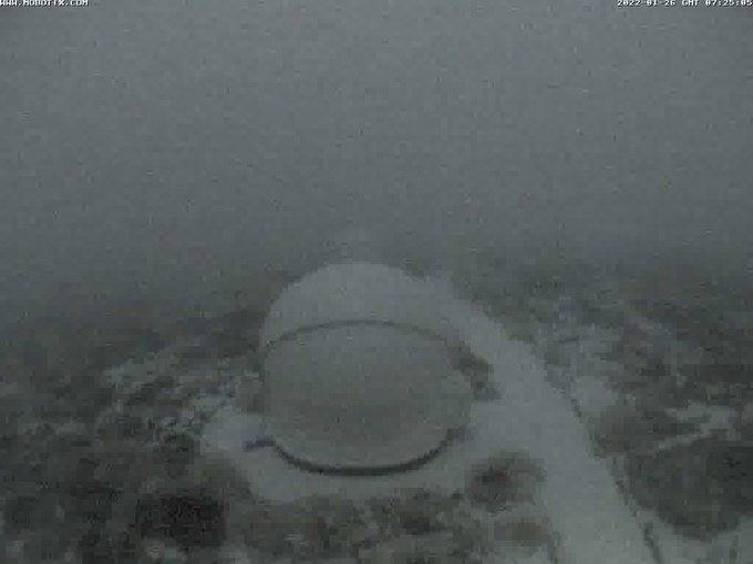 Imagen desde el Centro De Investigación Atmosférica de IZAÑA. 