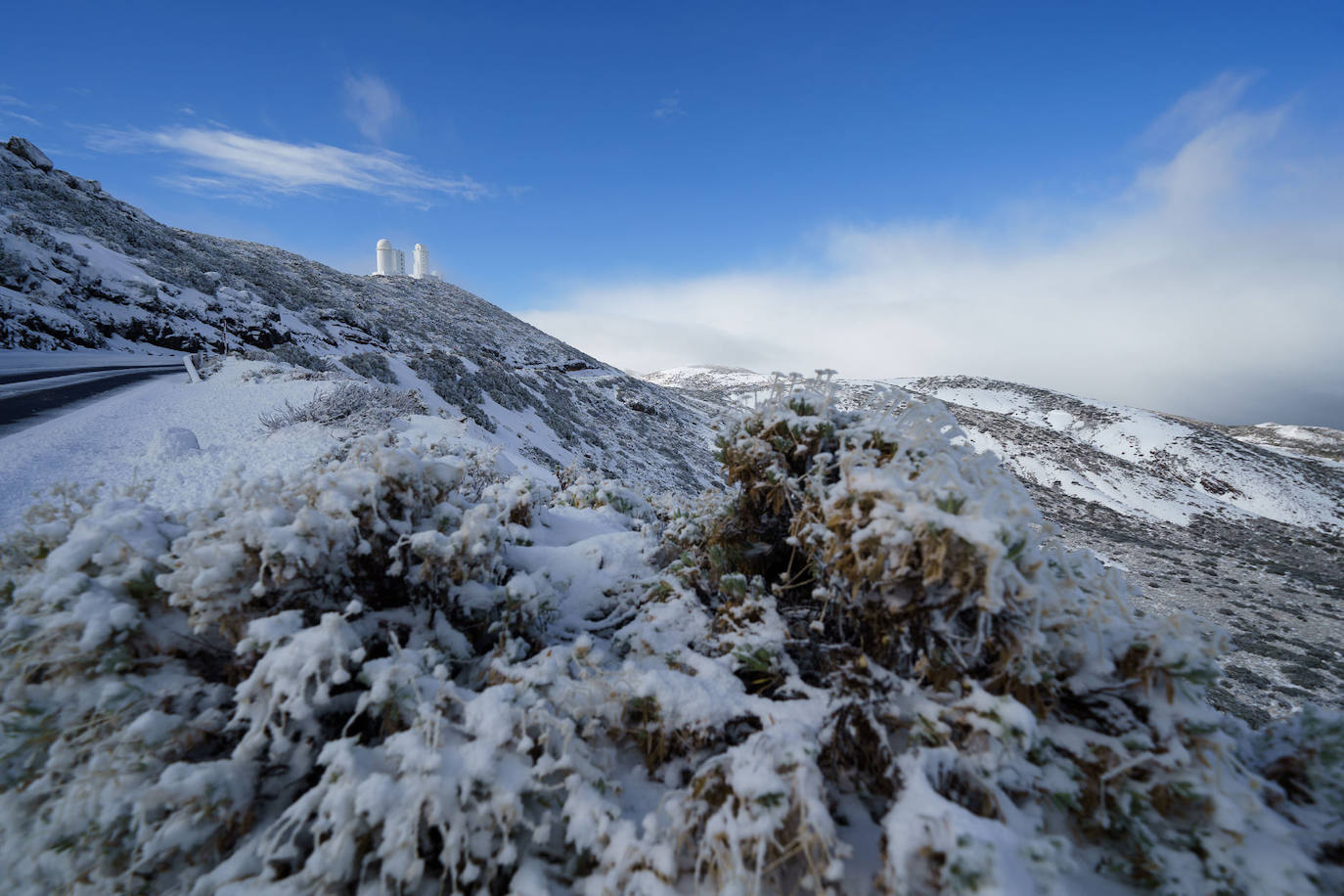 Fotos: Los accesos al Teide vuelven a estar abiertos