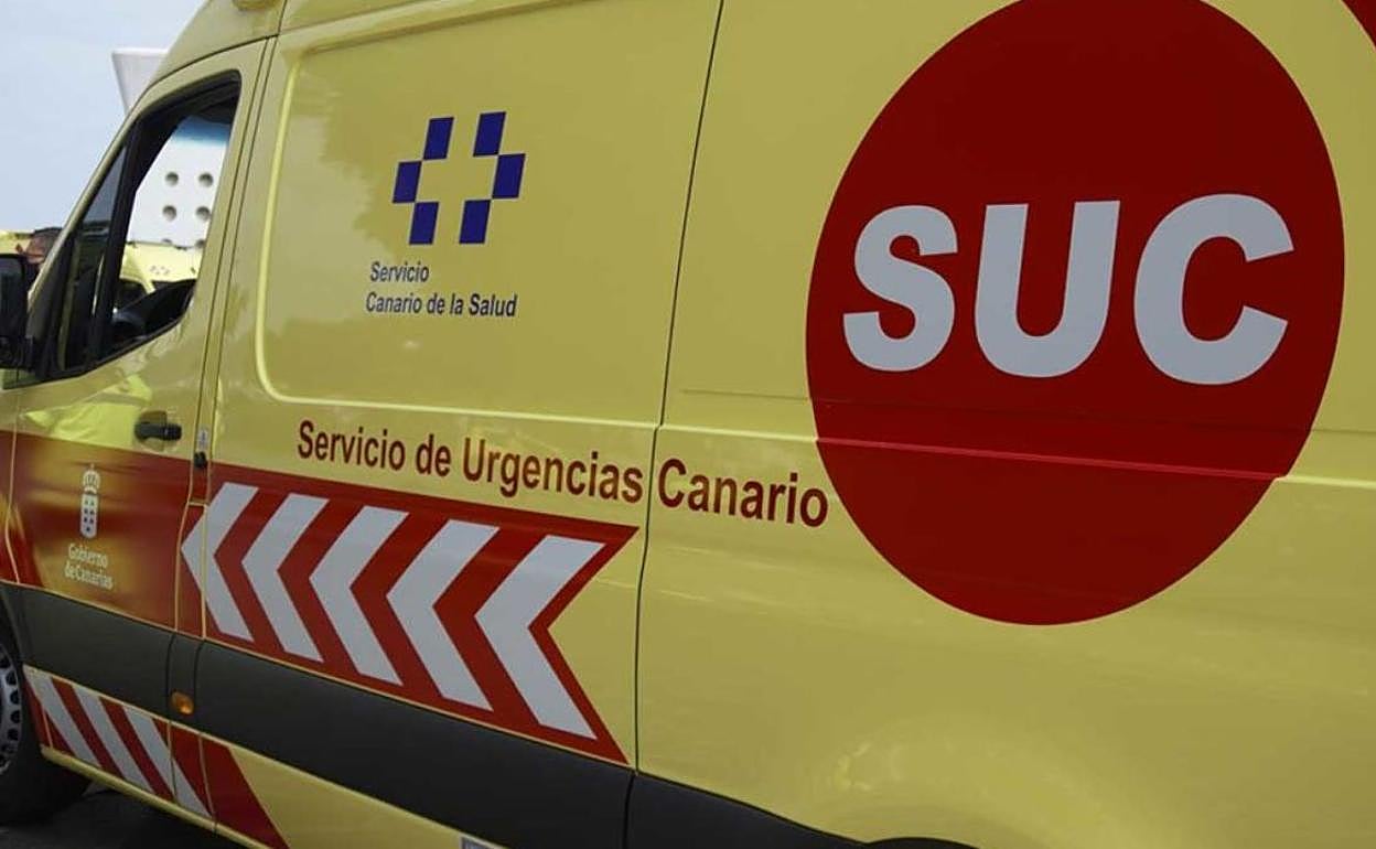 Heridos tras caer desde un muro en Tenerife