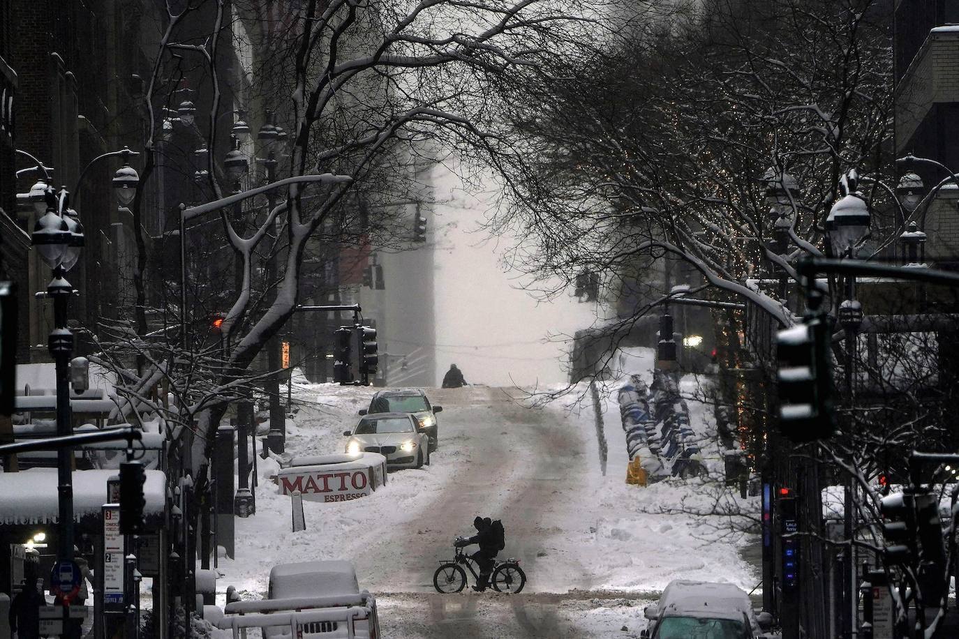 Fotos: La nieve sepulta Nueva York