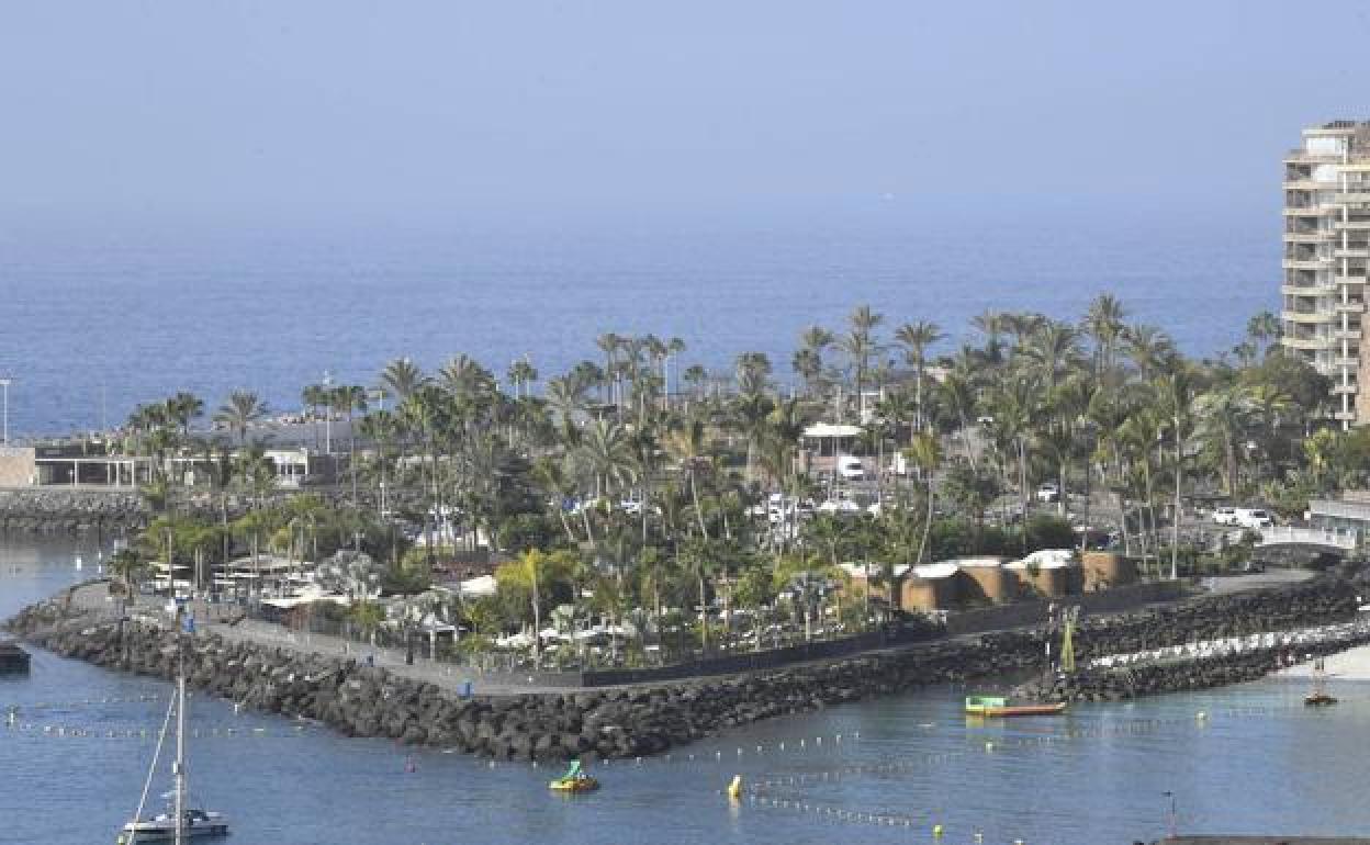 Vista parcial de Anfi del Mar, en la costa de Mogán. 