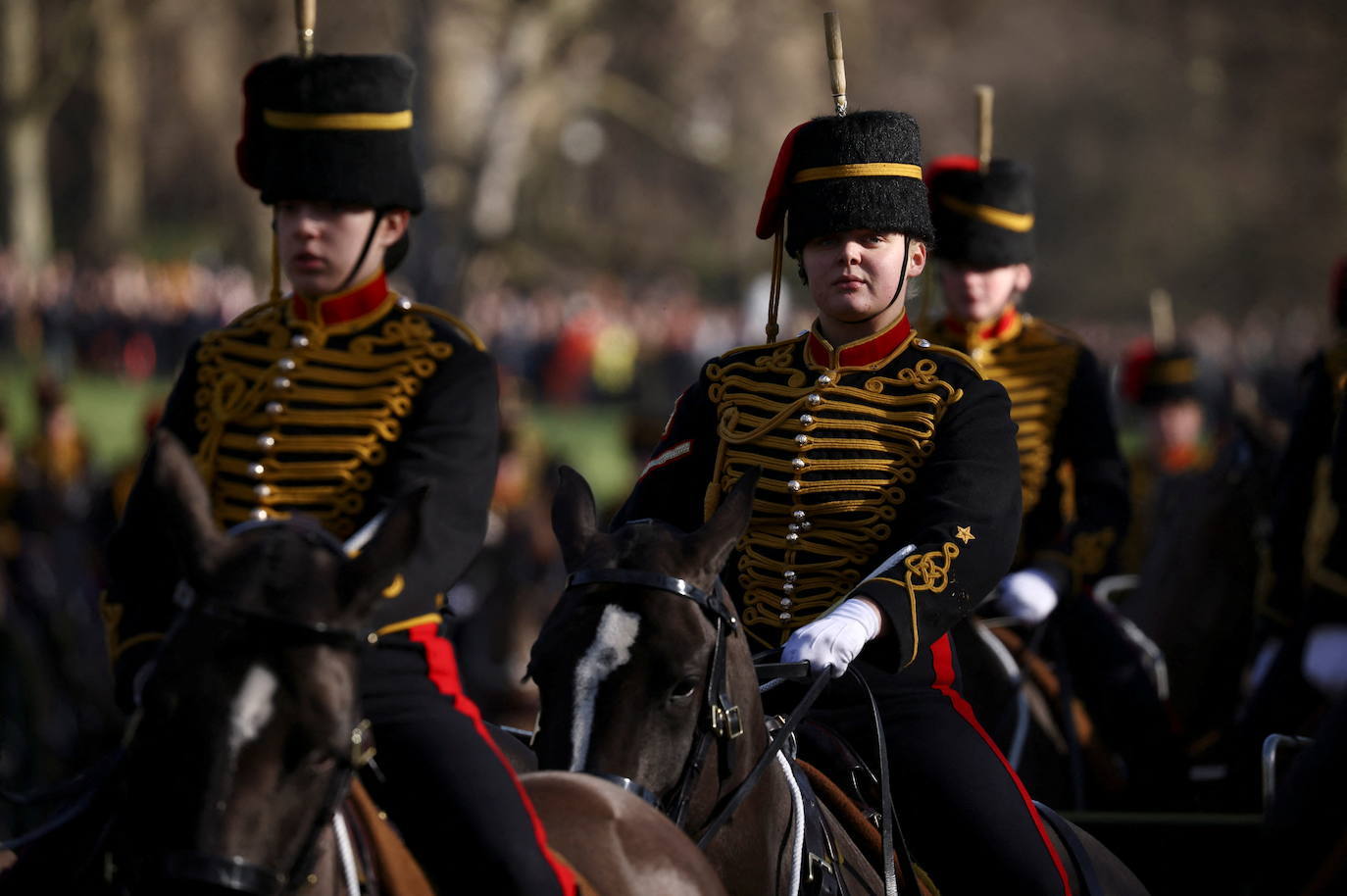 Fotos: Así celebró la reina Isabel sus 70 años en el trono de Inglaterra