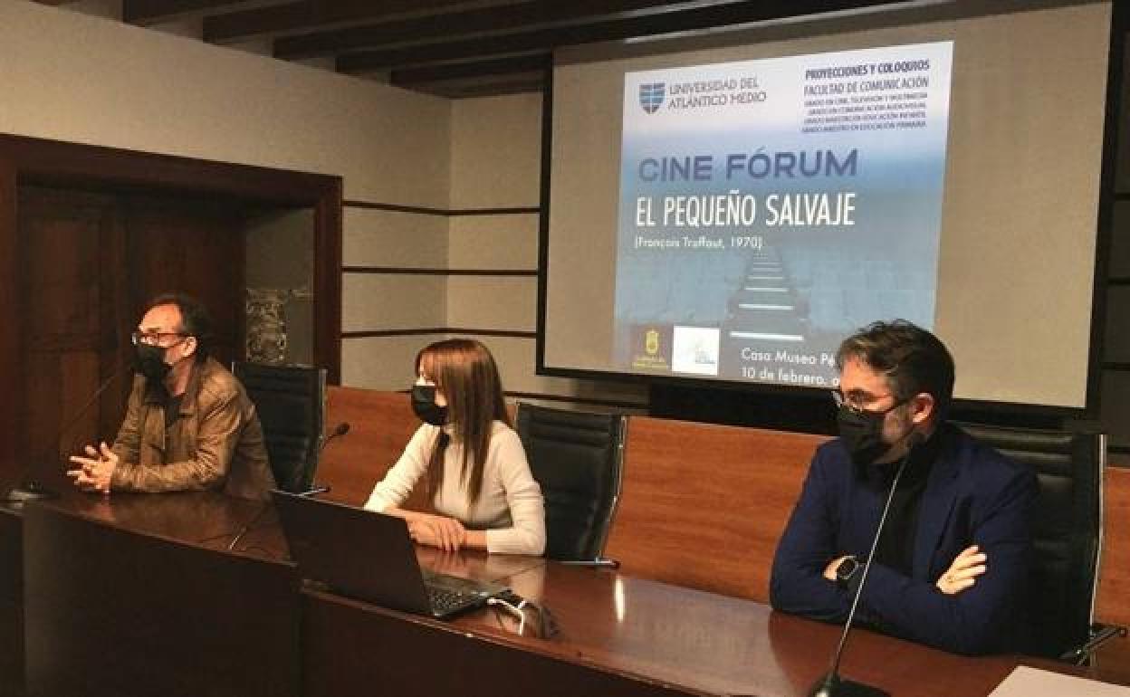 Luis Miranda Fernández (izquierda), Ana María González Martín (centro) y Domingo Quintana Hernández (derecha). 
