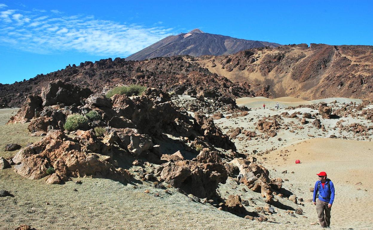 Foto de archivo de las Cañadas del Teide. 