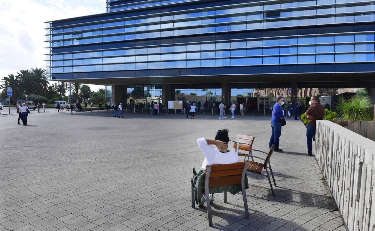 Imagen de la Ciudad de la Justicia, sede de la Audiencia Provincial de Las Palmas. 