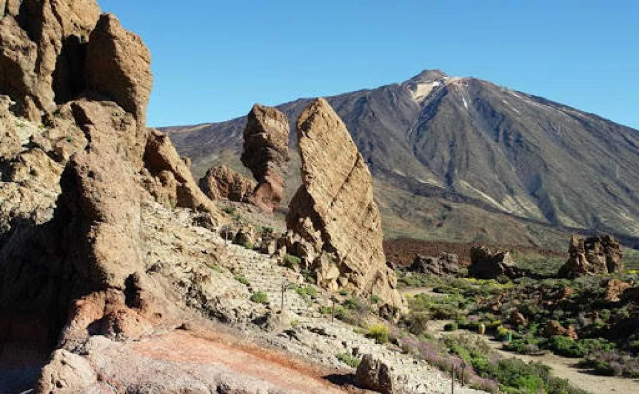 Vista general de El Teide. 