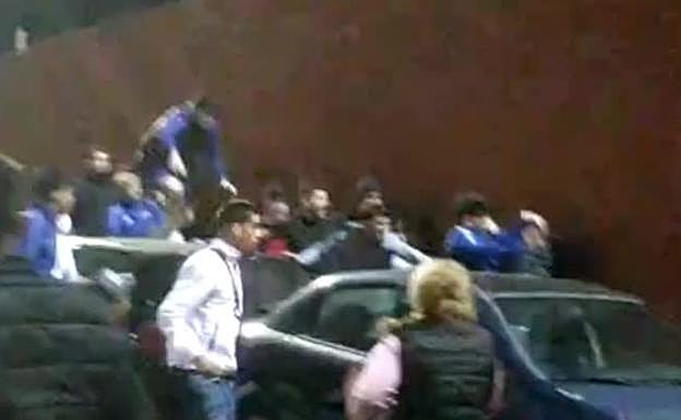 Pelea entre jugadores y familiares tras un partido de fútbol base en Tenerife