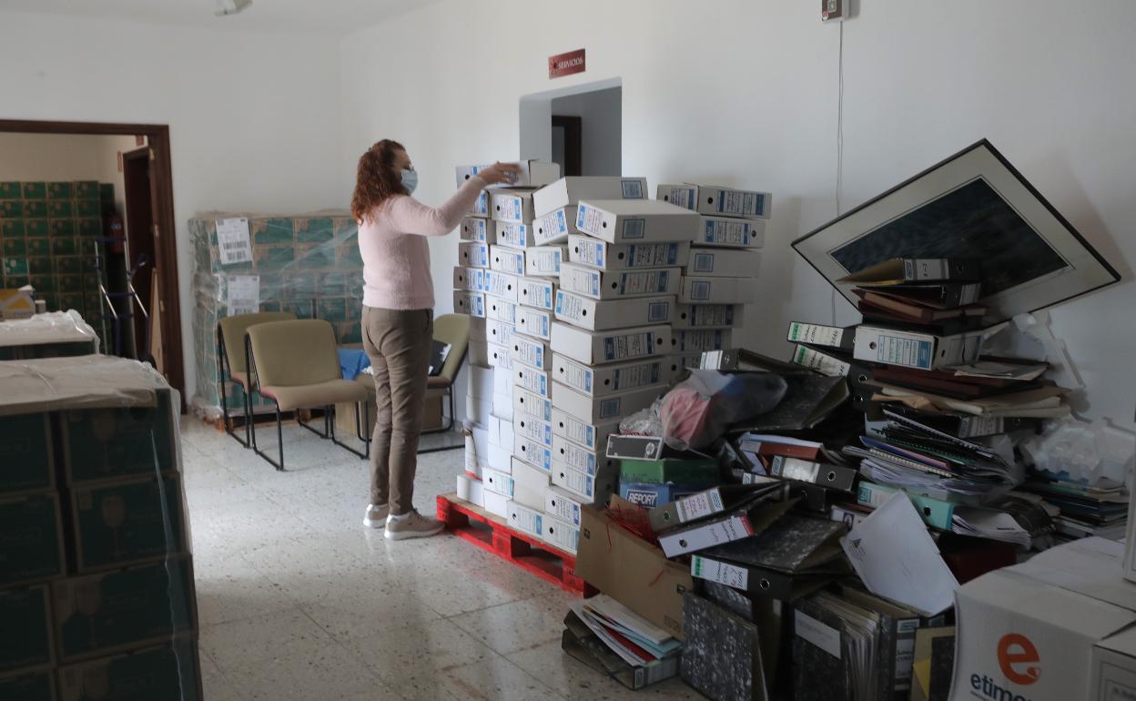 Mudanza del Consejo Regulador del Vino, con vistas a que se construya el Centro de Respiro Familiar. 