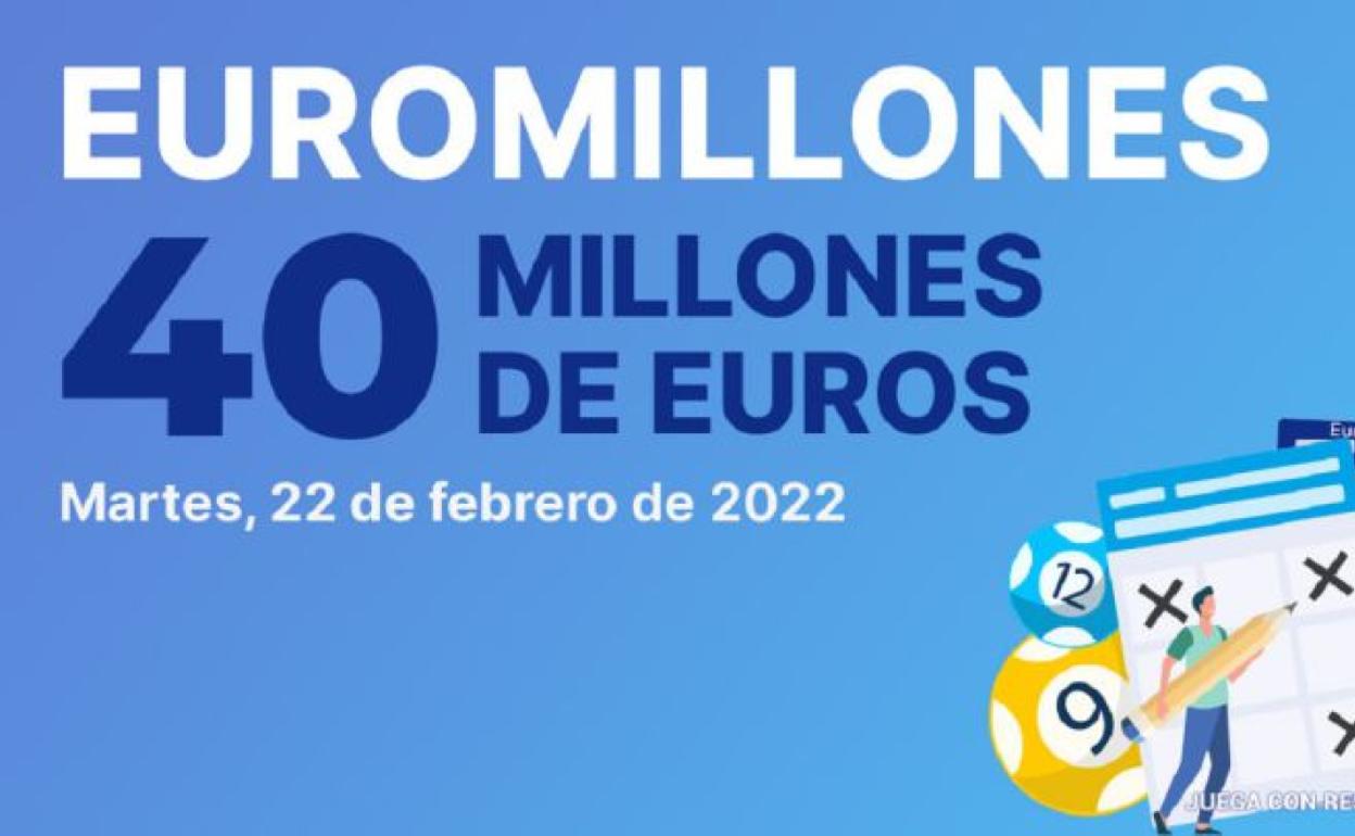 Euromillones: comprobar los resultados del sorteo de este martes 22 de febrero