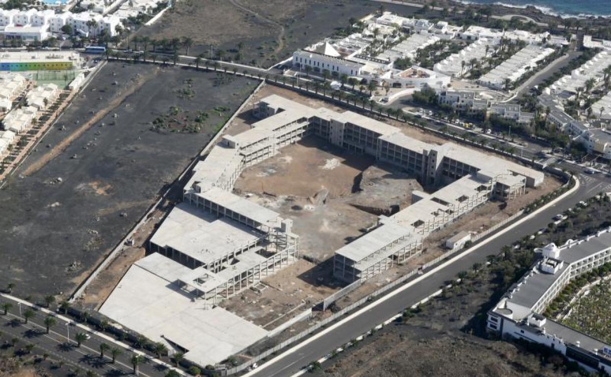 Parcela objeto de polémica. 