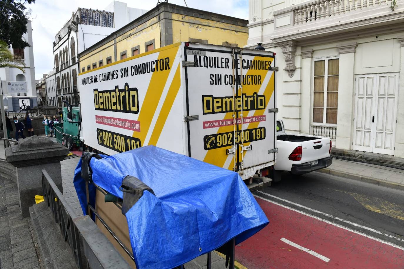 Fotos: The Mother focalizó buena parte del rodaje en las calles del barrio capitalino de San Juan