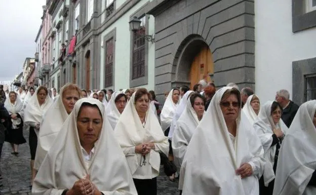 Imagen extraída de la Fototeca Diocesána de acceso al público de la Diócesis de Canarias 