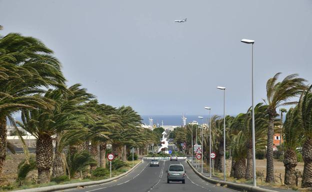 Viento en Gran Canaria. 