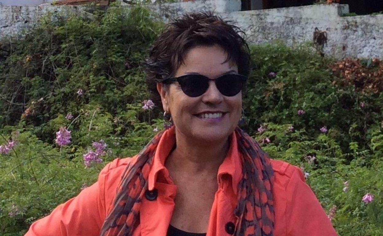 La escritora Teresa Iturriaga. 