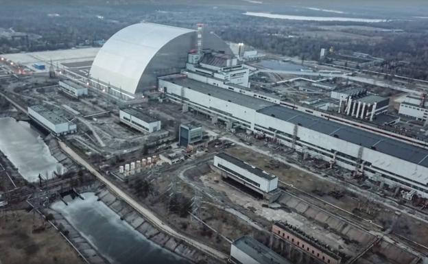La central nuclear de Chernóbil. /efe