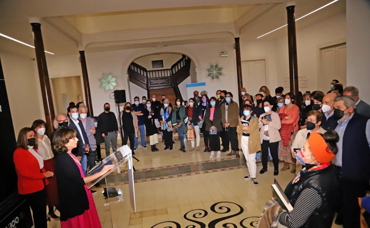 Apertura de la muestra. 