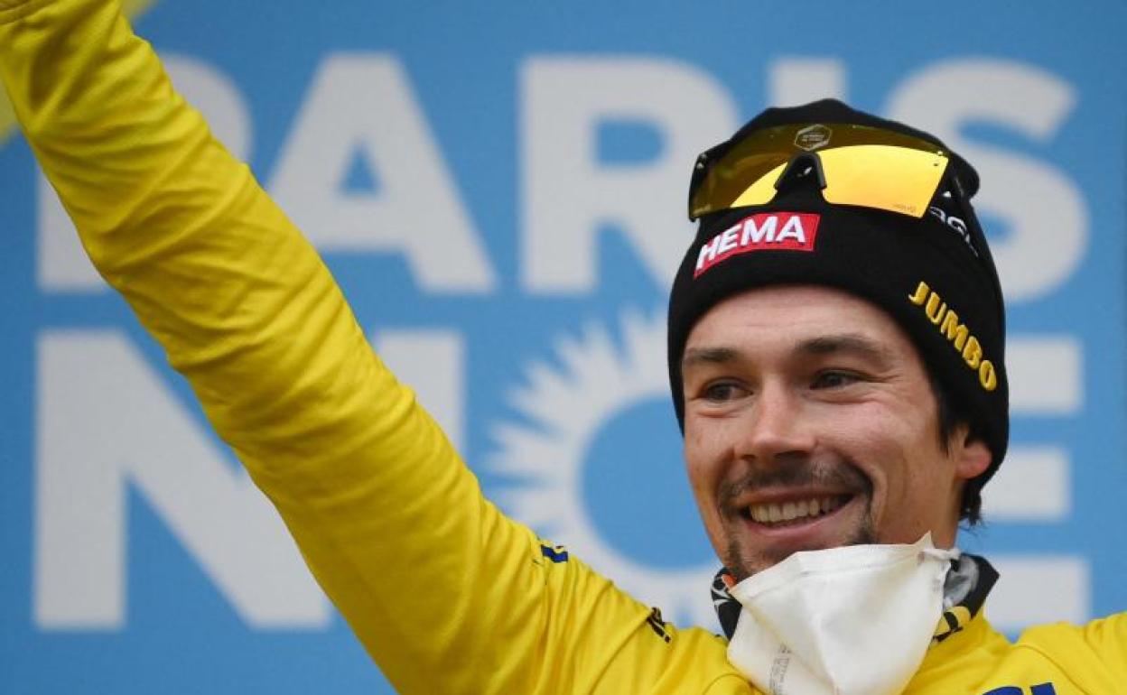 El esloveno Primoz Roglic, vencedor de la París-Niza. 
