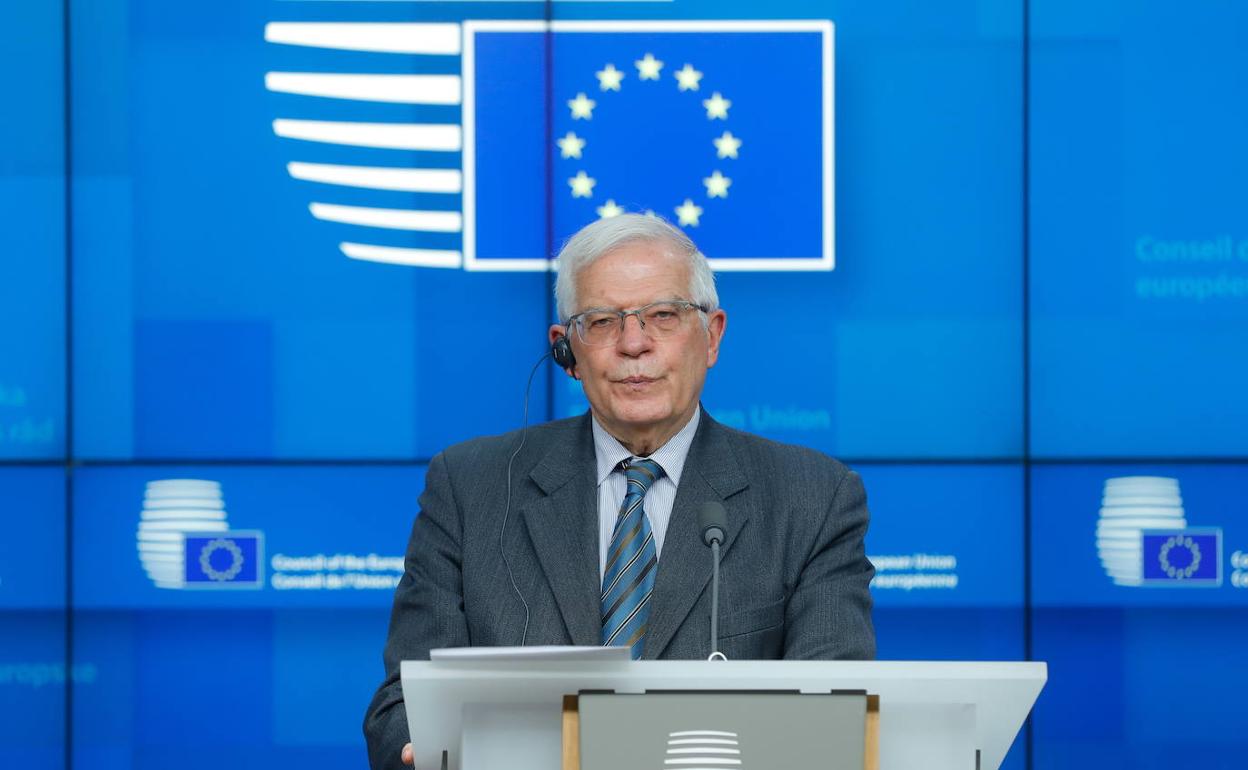 El alto representante de la UE para Asuntos Exteriores, Josep Borrell.