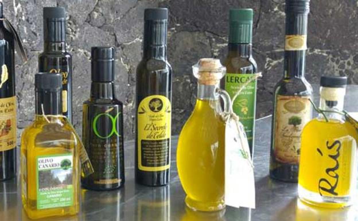 Aceites canarios, la mayoría de Fuerteventtura. 