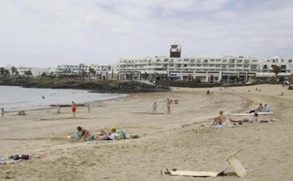 Las Cucharas, en Costa Teguise. 