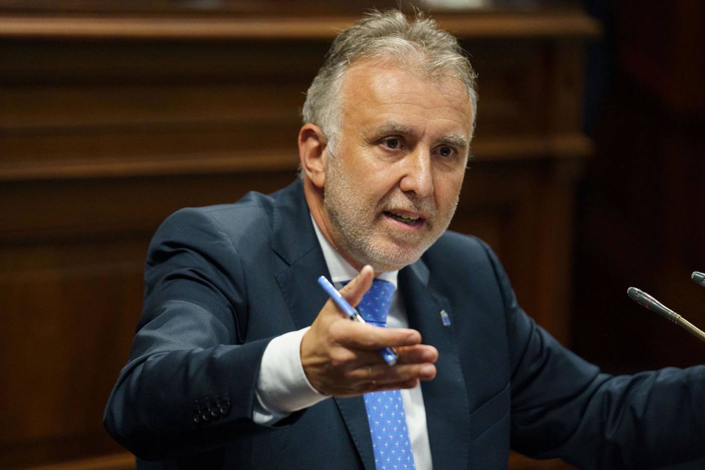 El presidente del Gobierno, Ángel Víctor Torres. 