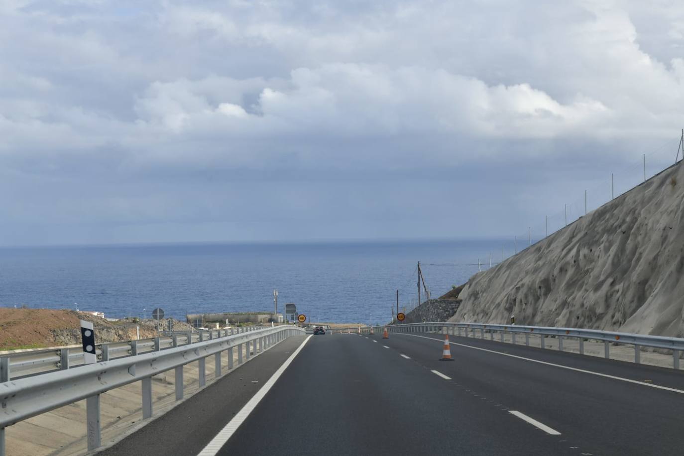 Fotos: Fin de semana de viento y lluvia en Canarias