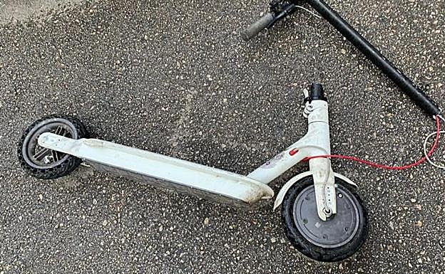 Herido al caerse con su patinete en Telde