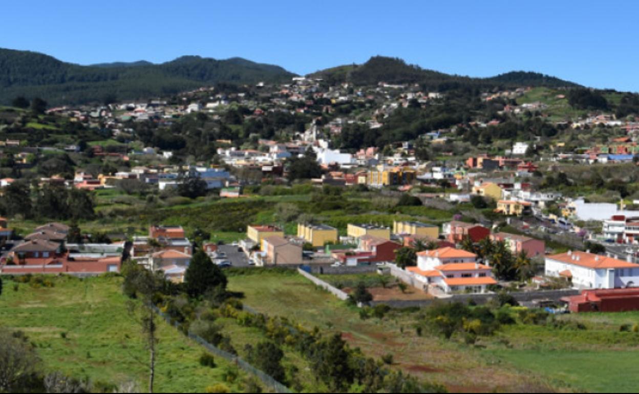 Panorámica del municipio tinerfeño. 