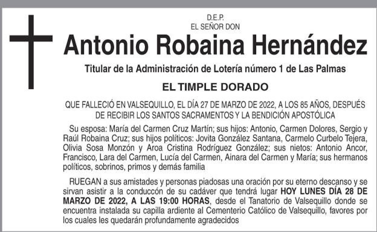 Antonio Robaina Hernández