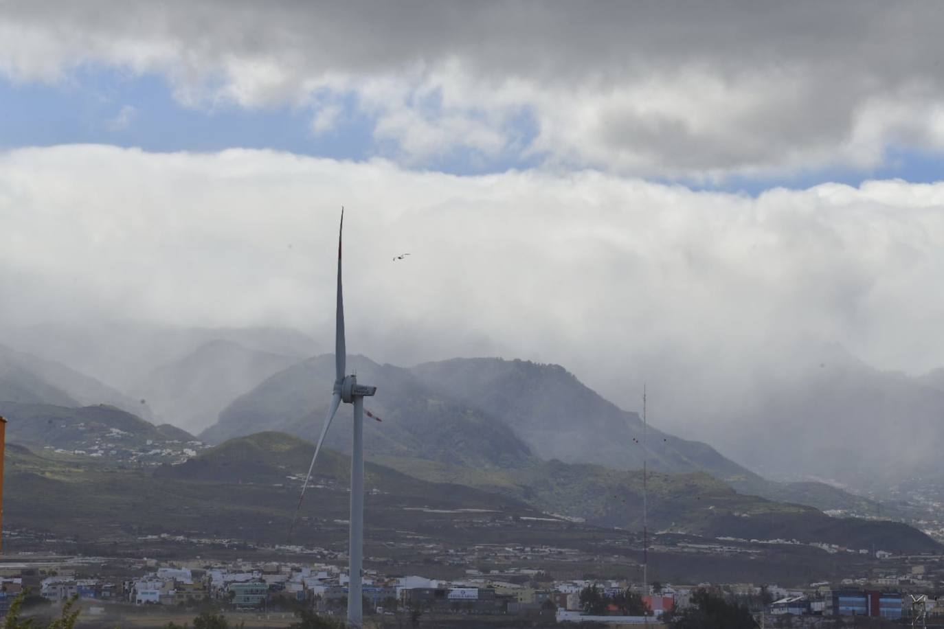 Fotos: Fuerte viento en el sureste de Gran Canaria