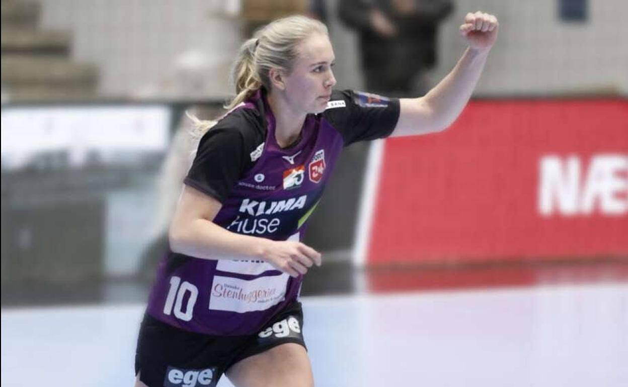 Kristensen, durante un partido. 