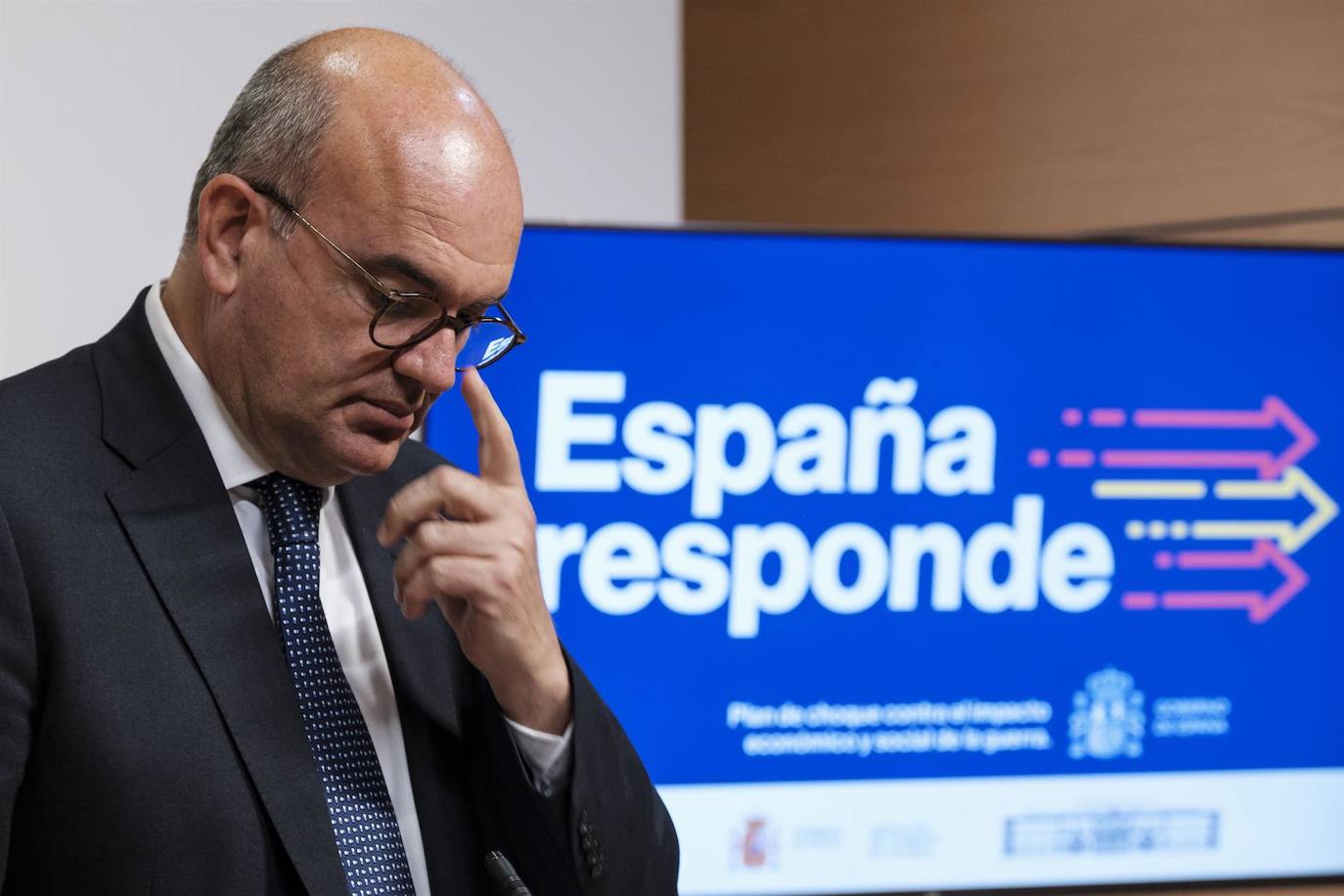 El delegado del Gobierno, Anselmo Pestana. 