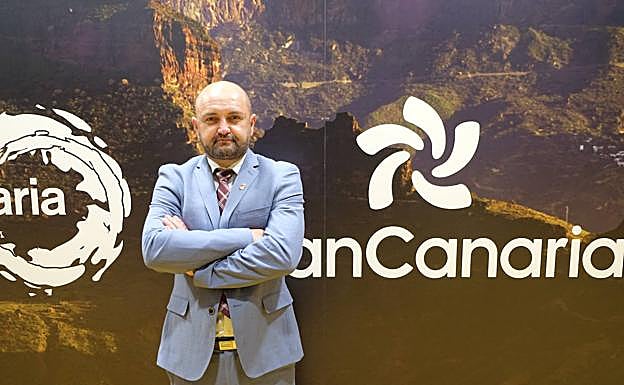 Carlos Álamo. Consejero de Turismo de Gran Canaria. 
