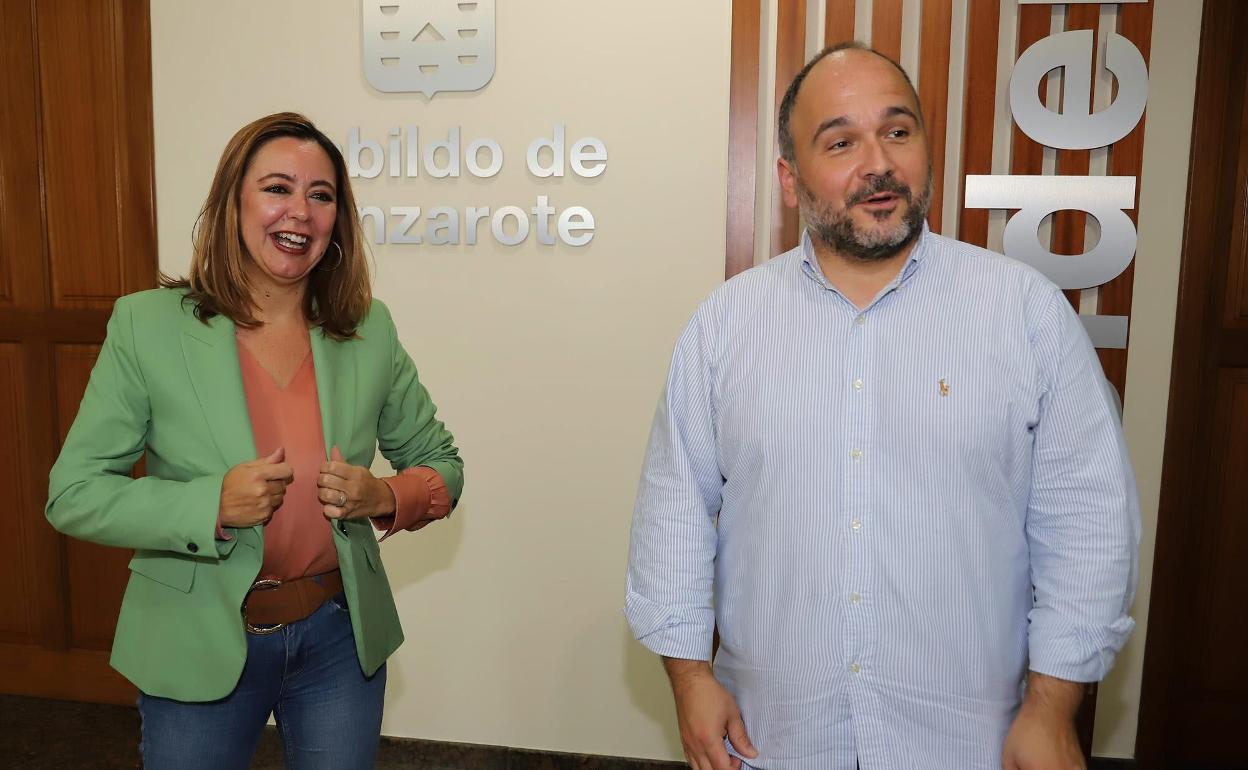 María Dolores Corujo y José Antonio Valbuena. 