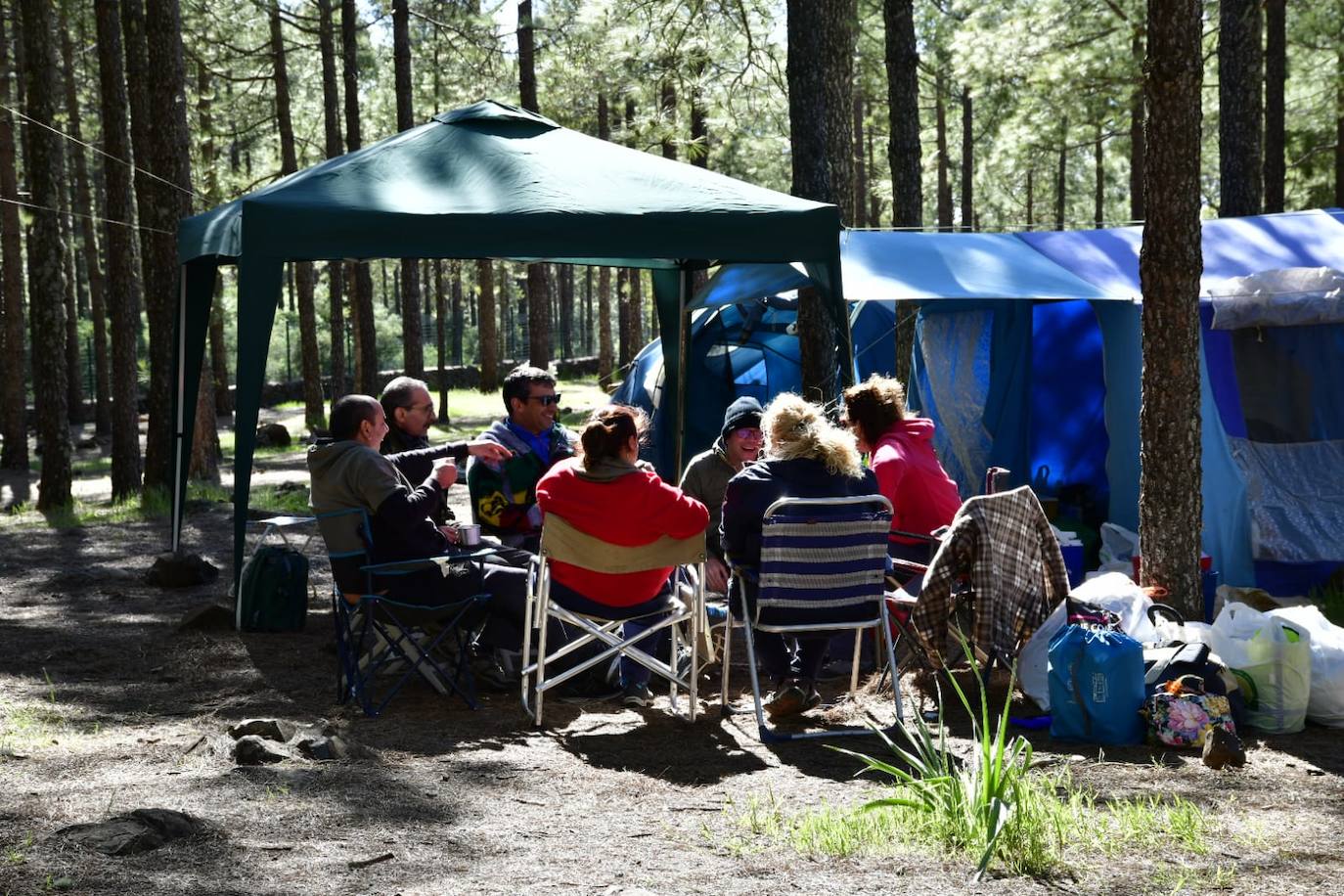 Fotos: Semana Santa de acampada en Gran Canaria
