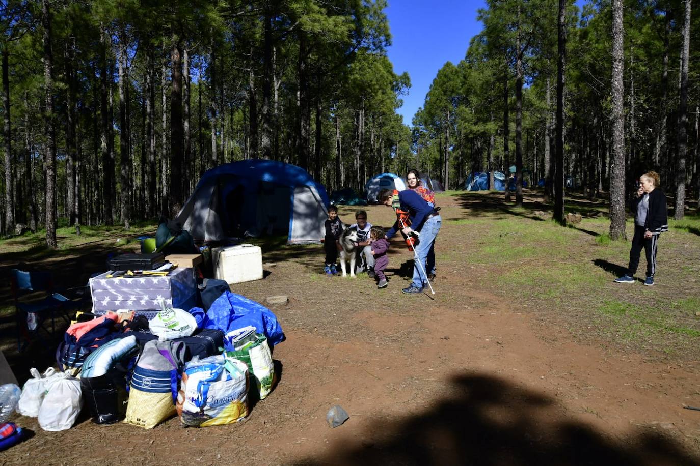Fotos: Semana Santa de acampada en Gran Canaria