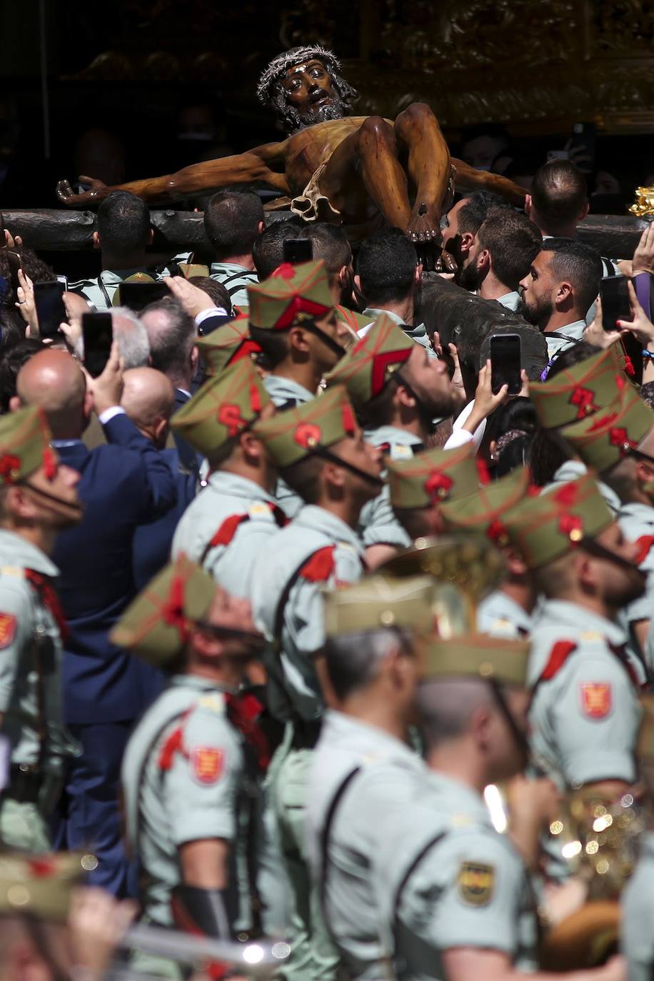 Fotos: Procesión del Cristo con la Legión en Málaga