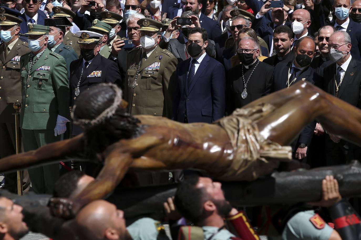 Fotos: Procesión del Cristo con la Legión en Málaga