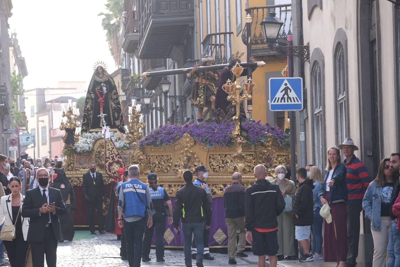 Fotos: Es una de las procesiones más espectaculares de la Semana Santa