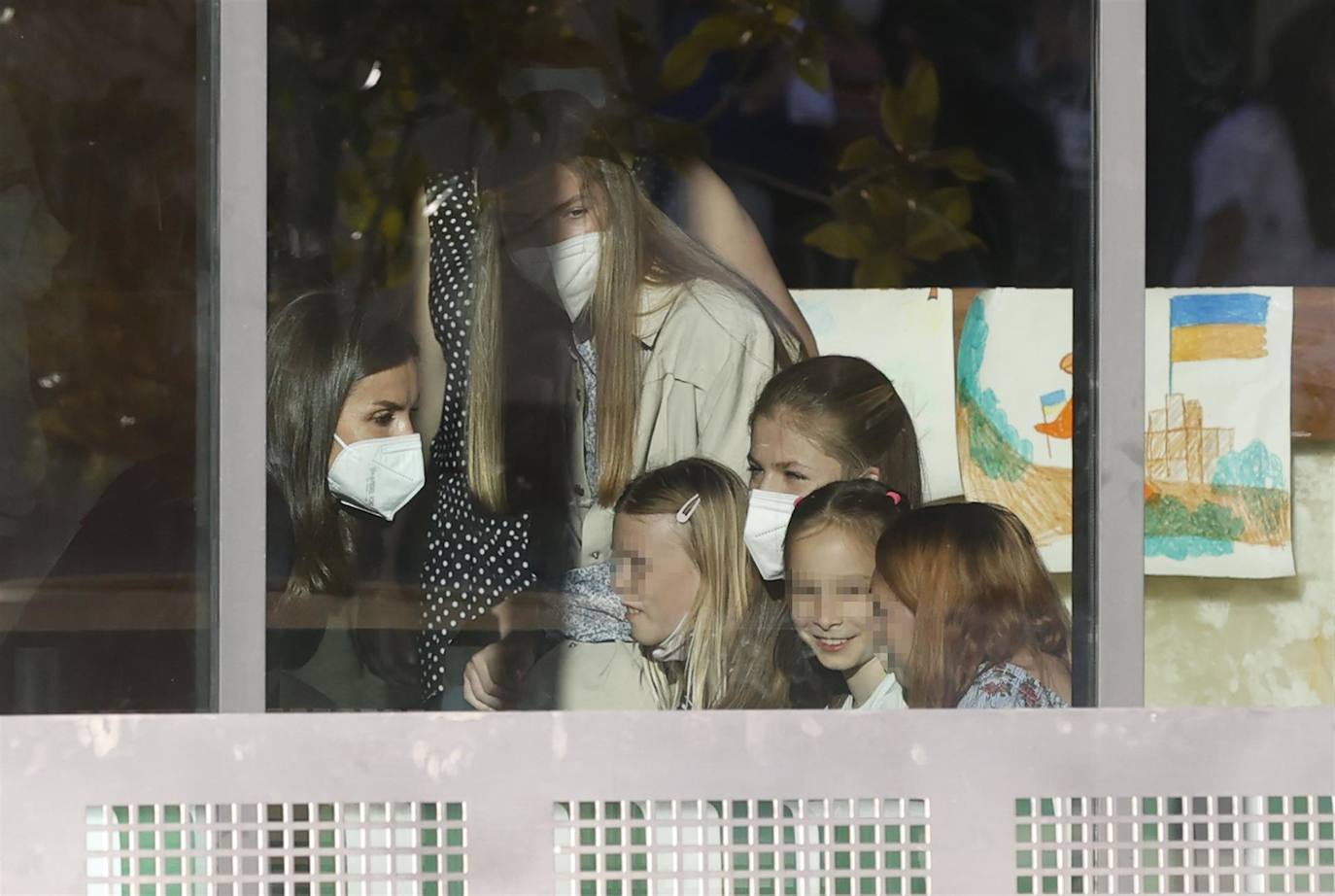 Fotos: Los reyes visitan a las familias ucranianas