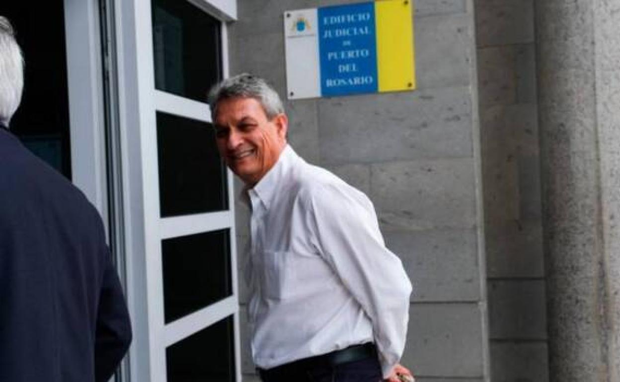 Rafael Perdomo, exalcalde de Pájara. 