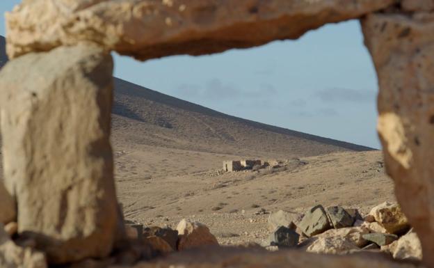 Casa de piedra en la zona de Pájara. 