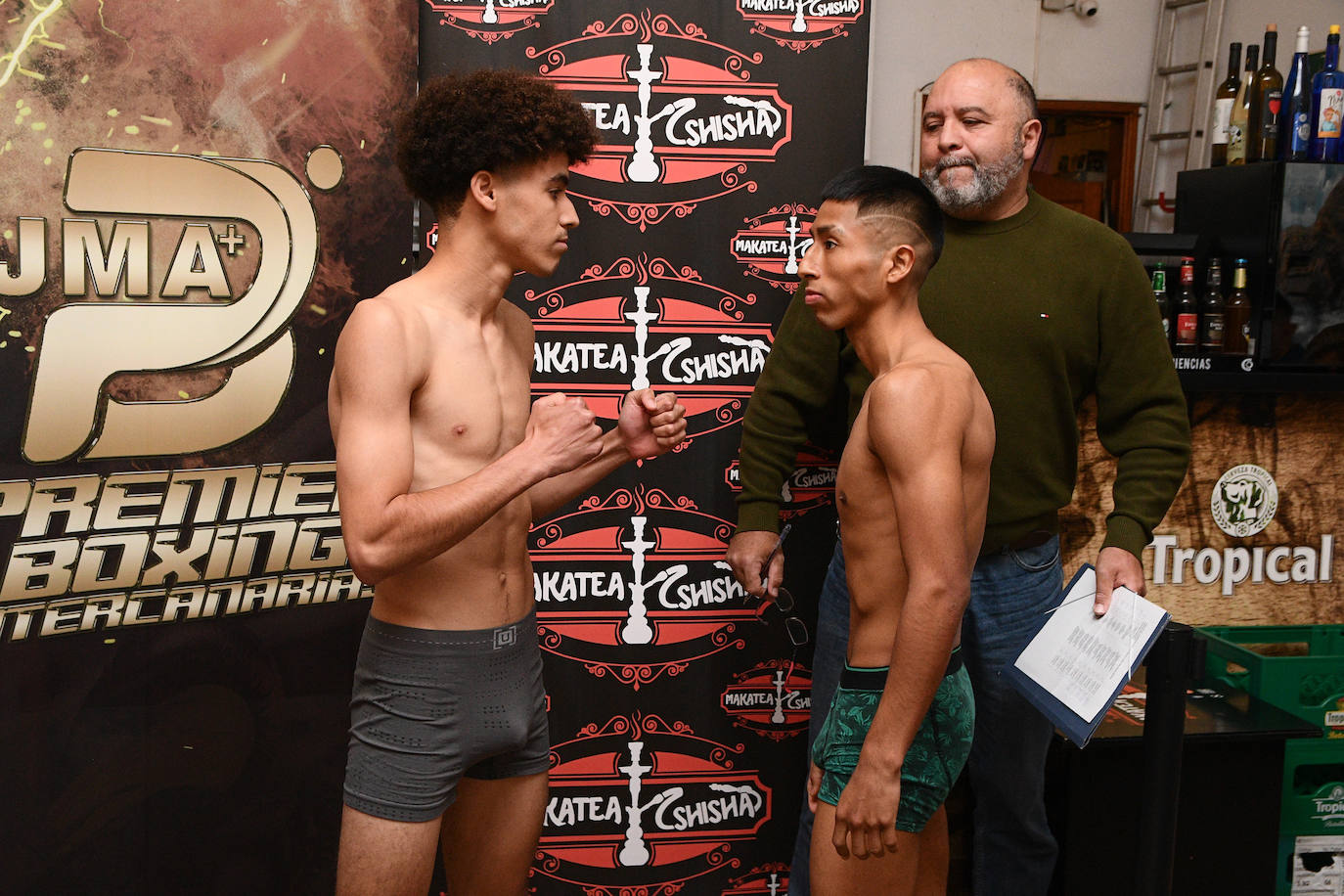 Fotos: Pesaje oficial de boxeo