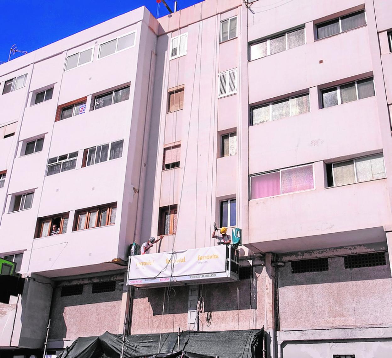 Imagen de otros trabajos de rehabilitación en la Vega de San José. 