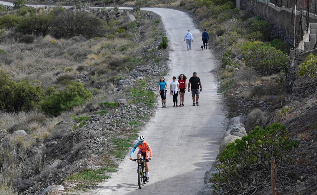Telde presume de 100 kilómetros de senderos