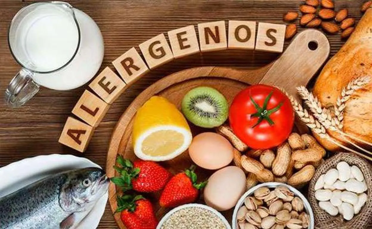 Alimentos que puedes ser alérgenos. 